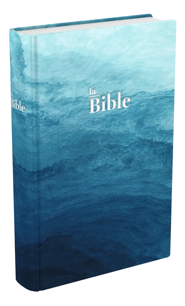 BIBLE DARBY COMPACT RIGIDE QUADRI BLEUE