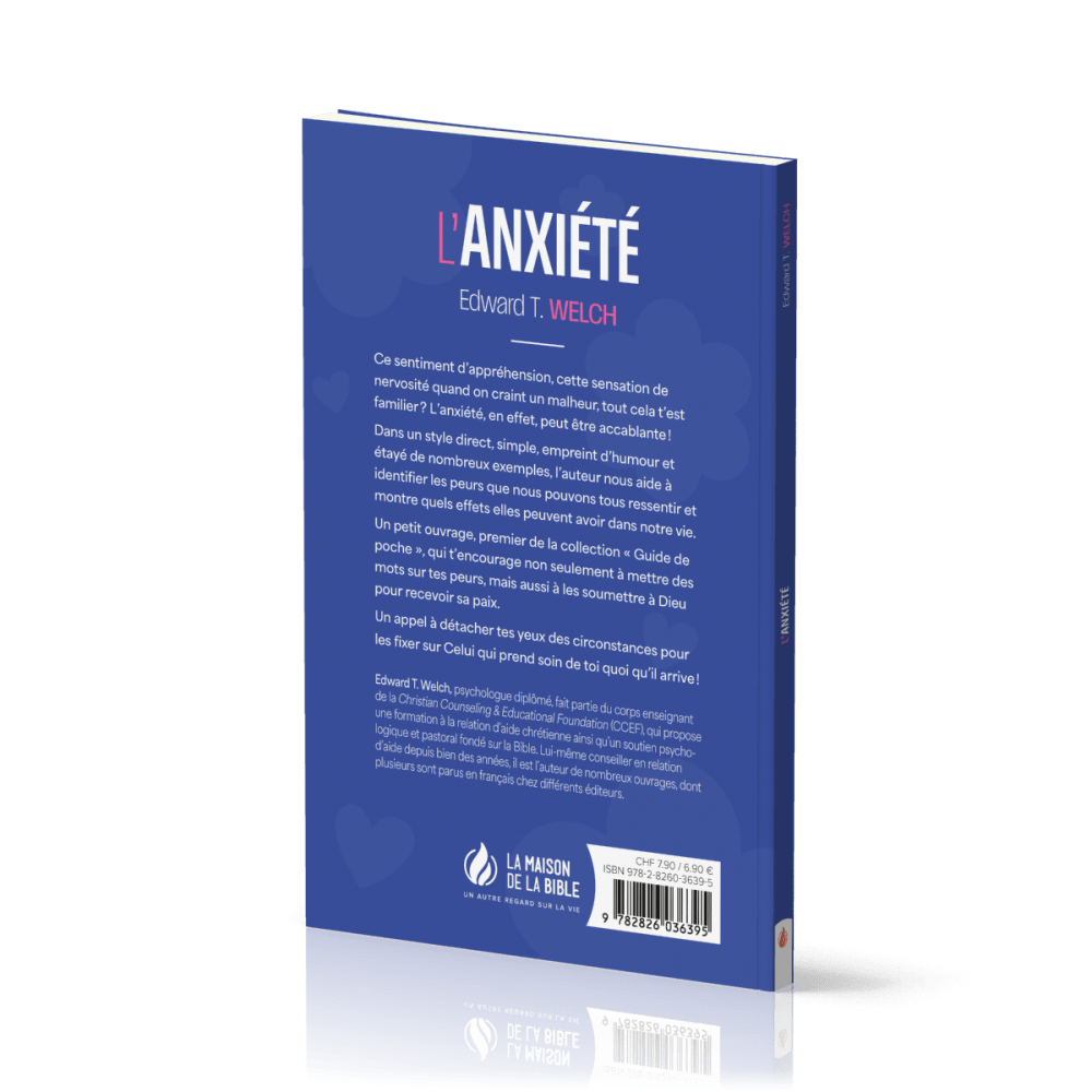 ANXIETE (L') - GUIDE DE POCHE