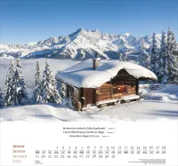 CALENDRIER EPT MONTAGNES TRILINGUE BEAUTES NATURELLES CALENDRIER EPT MONTAGNES TRILINGUE BEAUTES NATURELLES