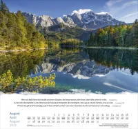 CALENDRIER EPT MONTAGNES TRILINGUE BEAUTES NATURELLES CALENDRIER EPT MONTAGNES TRILINGUE BEAUTES NATURELLES