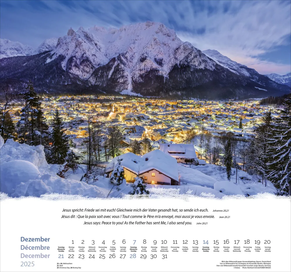 CALENDRIER EPT MONTAGNES TRILINGUE BEAUTES NATURELLES CALENDRIER EPT MONTAGNES TRILINGUE BEAUTES NATURELLES
