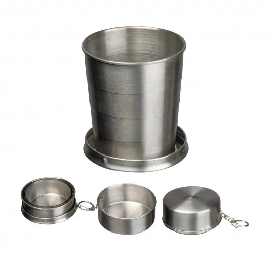GOBELET PLIABLE EN INOX