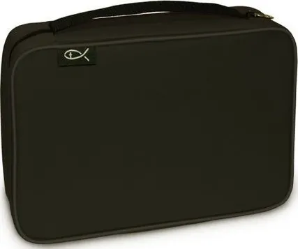 POCHETTE BIBLE MEDIUM NOIRE - 23 X 15.5 X 5