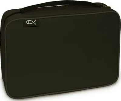POCHETTE BIBLE MEDIUM NOIRE - 23 X 15.5 X 5
