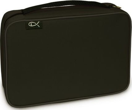 POCHETTE BIBLE MEDIUM NOIRE - 23 X 15.5 X 5