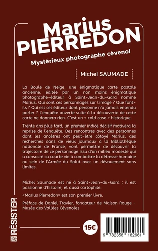 MARIUS PIERREDON - MYSTERIEUX PHOTOGRAPHE CEVENOL