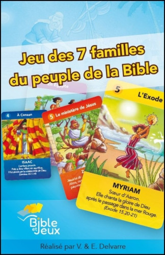 JEU DES 7 FAMILLES DU PEUPLE DE LA BIBLE