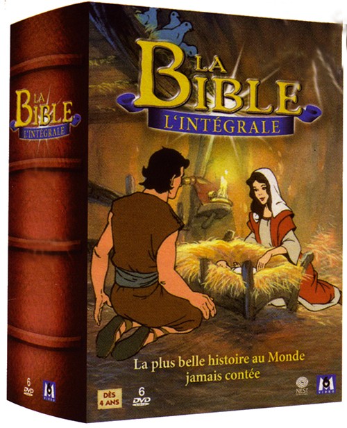 BIBLE (LA) - L'INTEGRALE COFFRET 6 DVD - DESSINS ANIMES