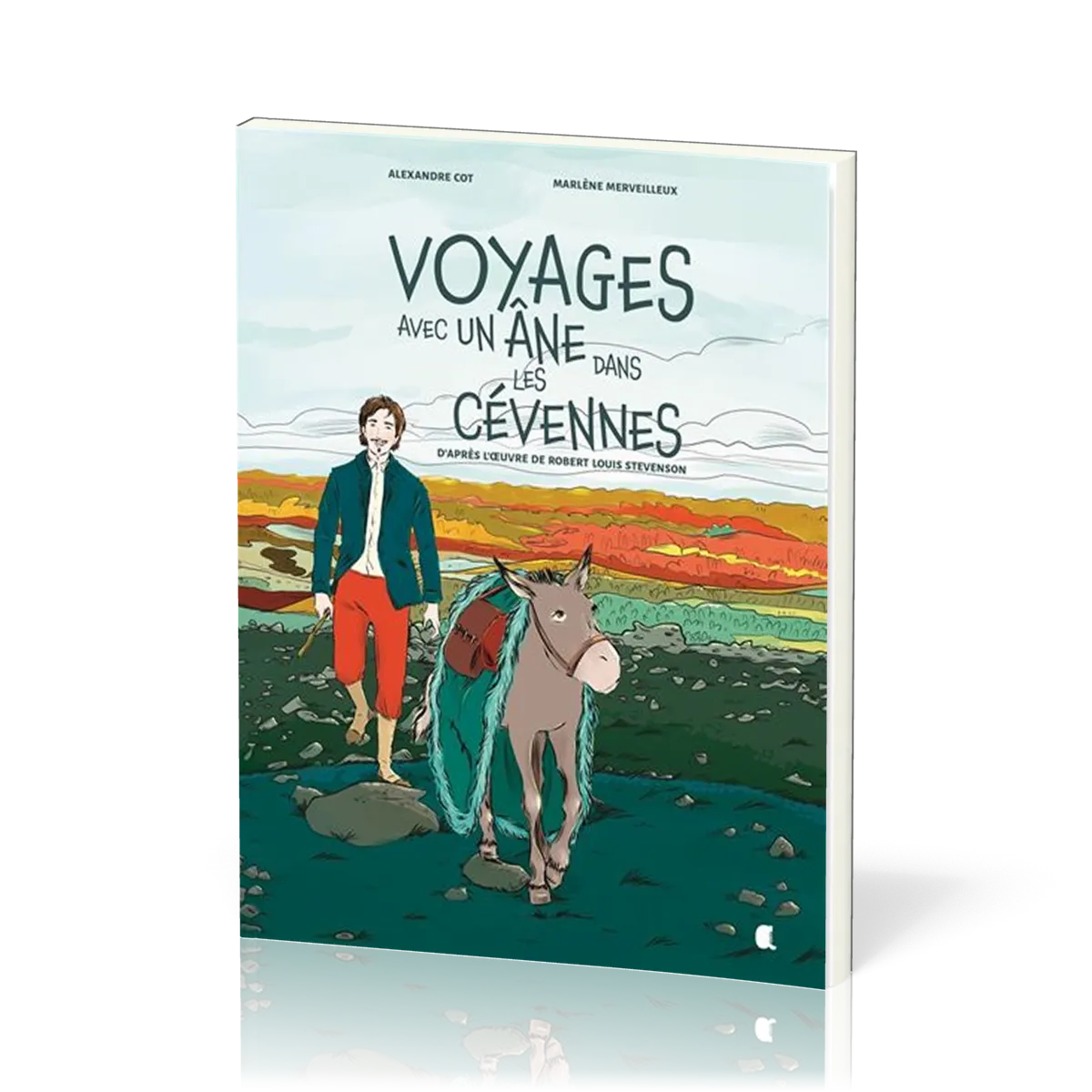VOYAGES AVEC UN ANE DANS LES CEVENNES - BD - DAPRES L'OEUVRE DE ROBERT LOUIS STEVENSON