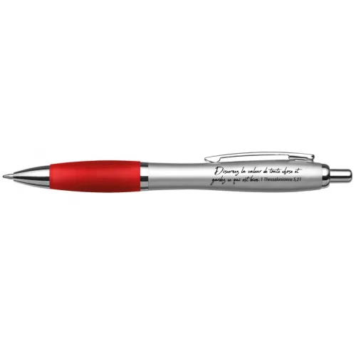 STYLO MOT D'ORDRE 2025 ROUGE - 1 THES 5-21