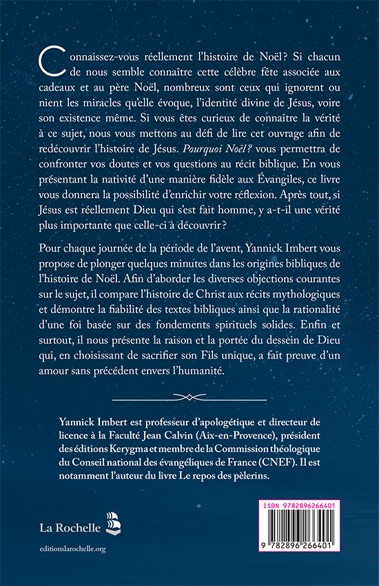 POURQUOI NOEL ? - 28 JOUR POUR REFLECHIR SUE LE SENS DU RECIT BIBLIQUE DE LA NATIVITE