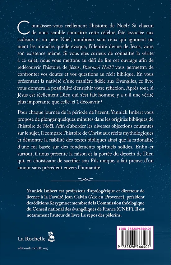 POURQUOI NOEL ? - 28 JOUR POUR REFLECHIR SUE LE SENS DU RECIT BIBLIQUE DE LA NATIVITE