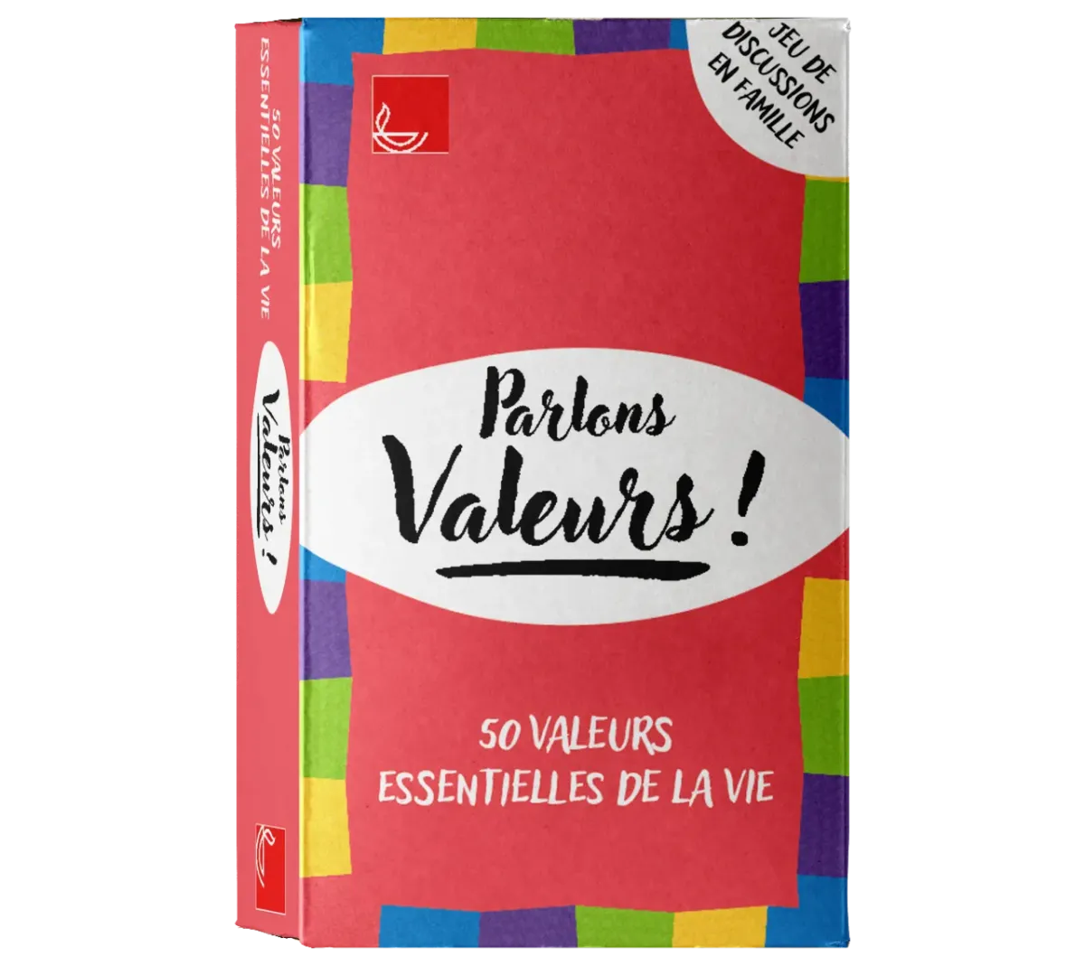 PARLONS VALEURS - 50 VALEURS ESSENTIELLES DE LA VIE - JEU DE DISCUSSION EN FAMILLE