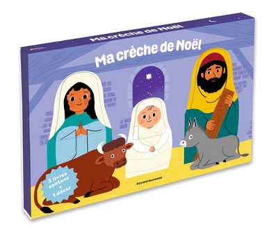 MA CRECHE DE NOEL 3 LIVRES SANTONS