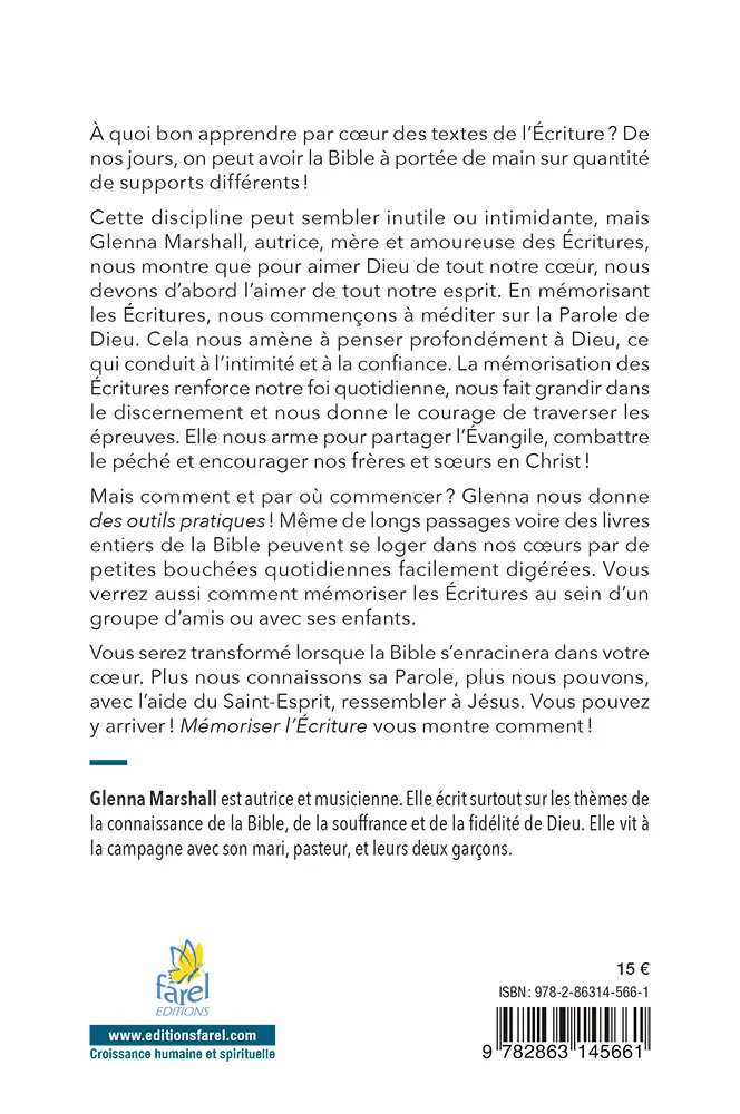 MEMORISER L'ECRITURE - ACQUERIR LES BASES ET DECOUVRIR LES BENEDICTIONS DE CETTE MEDITATION DE LA BI