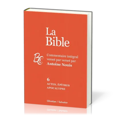 ACTES, EPITRES, APOCALYPSE - TOME 6