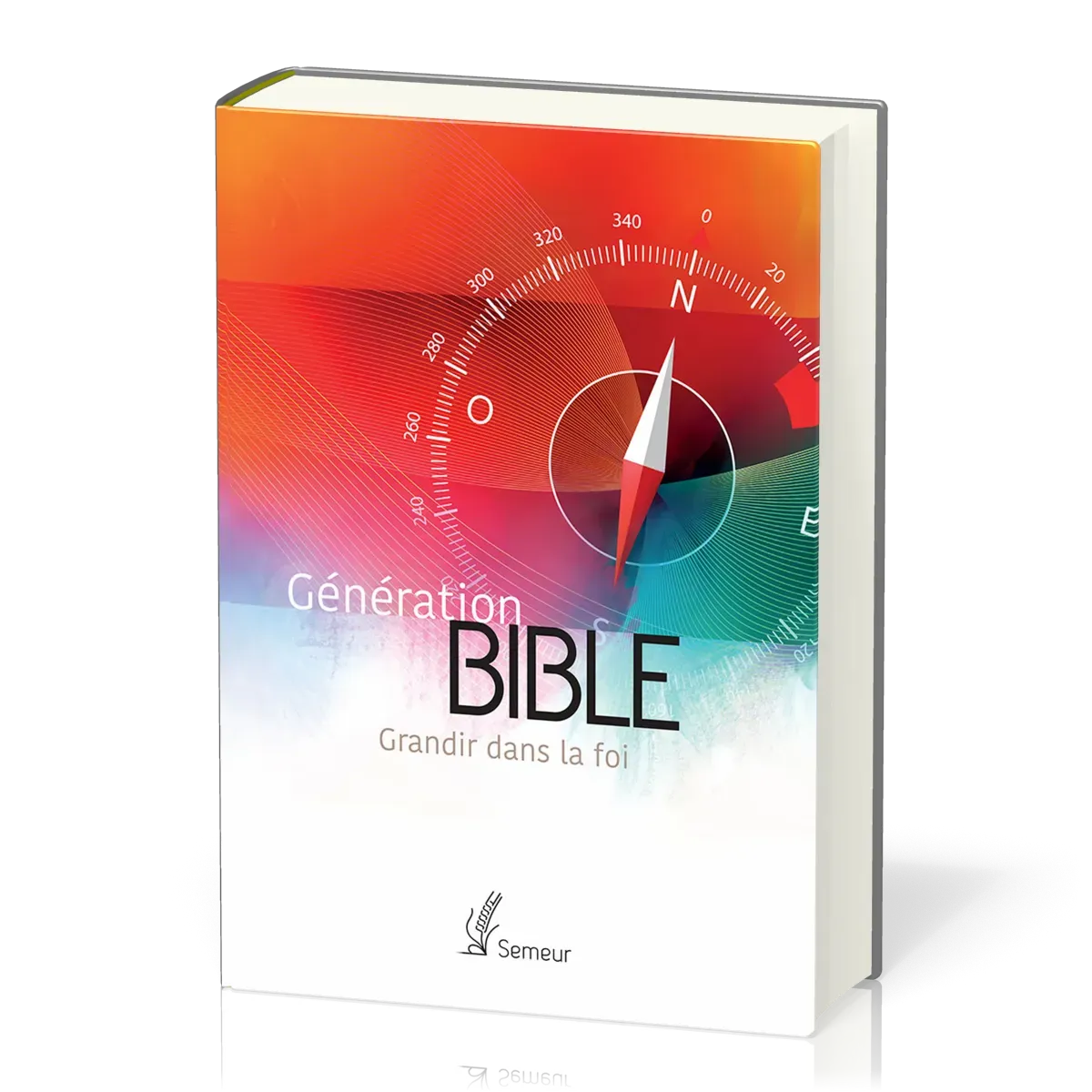 BIBLE SEMEUR 2015 ETUDE GENERATION BIBLE RIGIDE ORANGE - GRANDIR DANS LA FOI