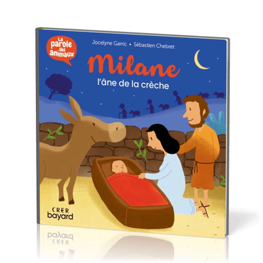 MILANE L'ANE DE LA CRECHE