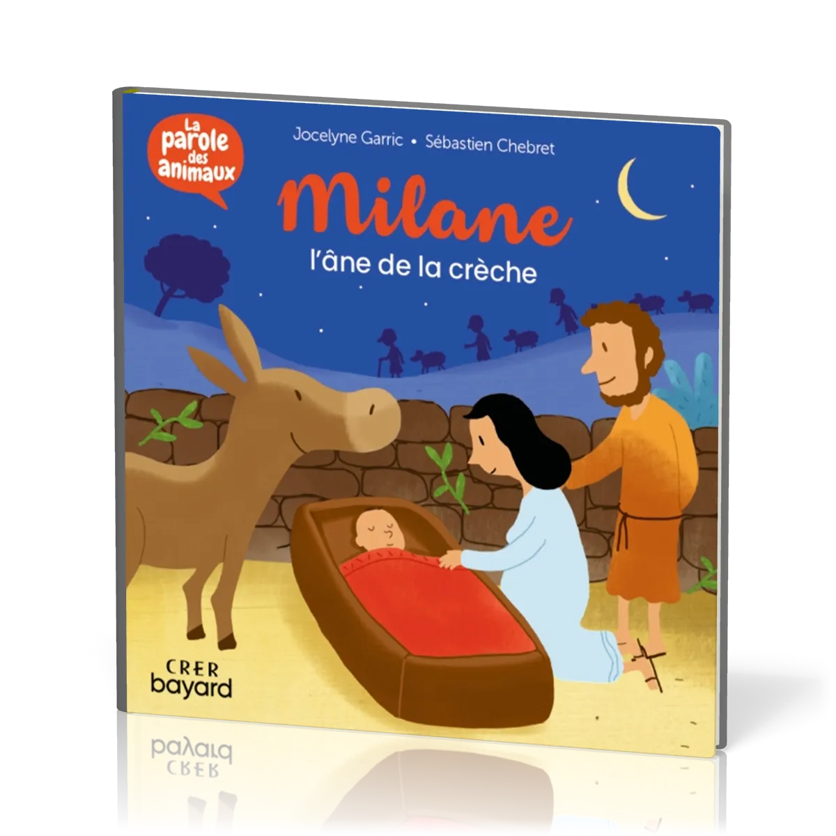 MILANE L'ANE DE LA CRECHE