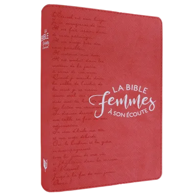 BIBLE SEGOND 1910 FEMMES A SON ECOUTE SOUPLE CORAIL - NOUVELLE EDITION