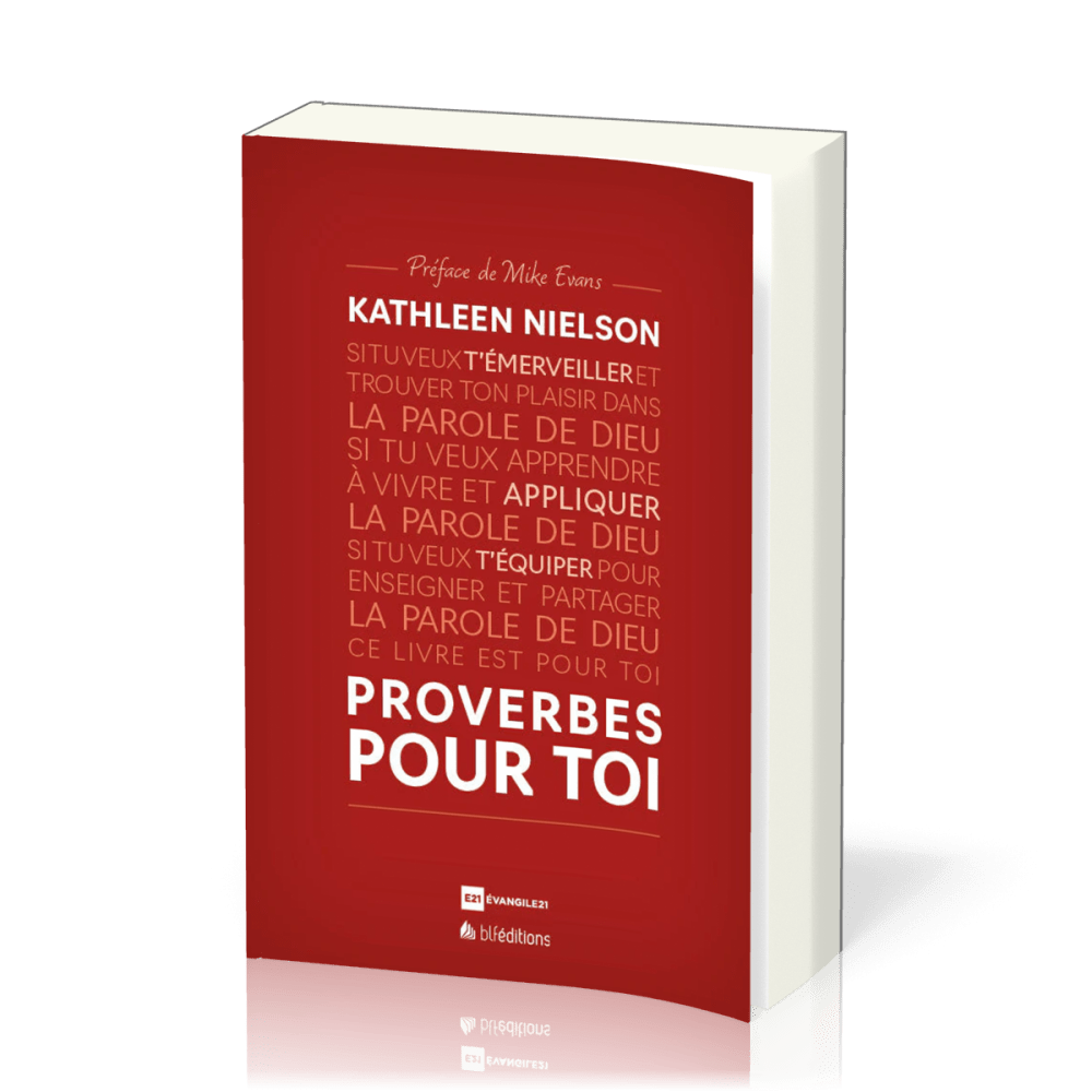 PROVERBES POUR TOI - BROCHE