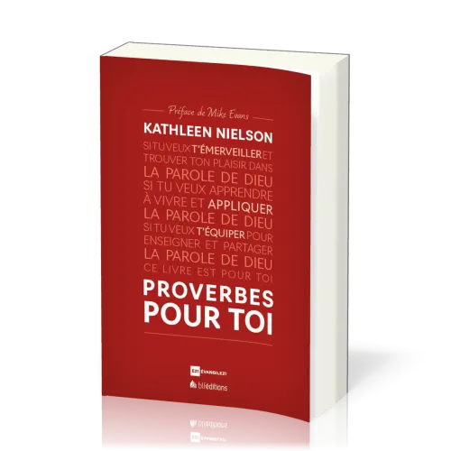 PROVERBES POUR TOI - BROCHE