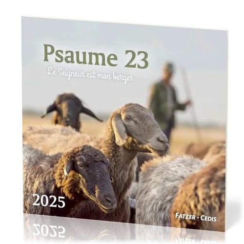 CALENDRIER CED PSAUMES 23 GRAND FORMAT