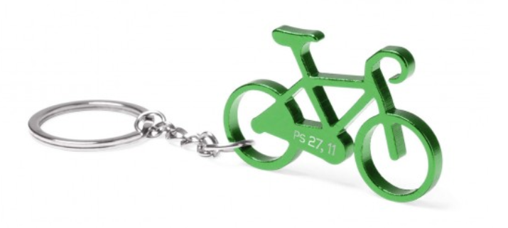 PORTE-CLES VELO VERT