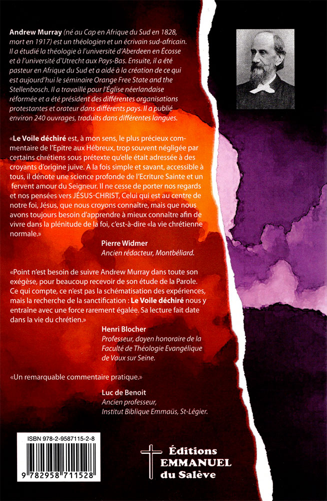 VOILE DECHIRE (LE) - COMMENTAIRE SUR L'EPITRE AUX HEBREUX