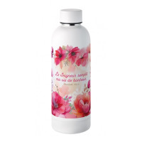 BOUTEILLE ISOTHERME "LE SEIGNEUR REMPLI MA VIE DE BONHEUR"