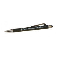STYLO BILLE AVEC STYLE TACTILE GRIS