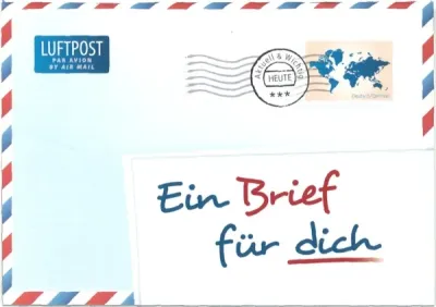 ALLEMAND CETTE LETTRE EST POUR VOUS