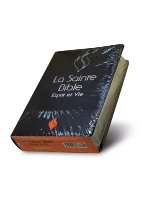 BIBLE SEGOND 1910 ESPRIT ET VIE SOUPLE SIMILICUIR NOIR