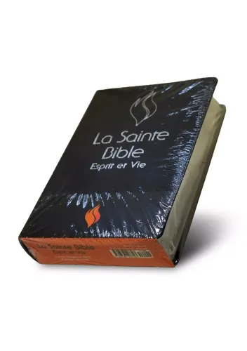 BIBLE SEGOND 1910 ESPRIT ET VIE SOUPLE SIMILICUIR NOIR