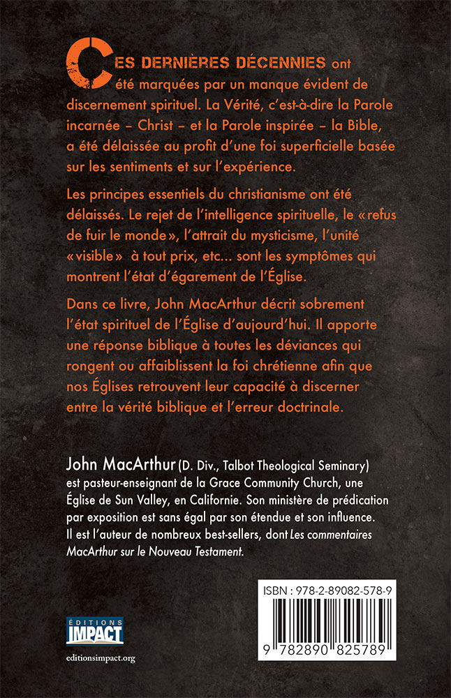 UNE FOI AVEUGLE - QUAND L'EGLISE PERD SON ENVIE D'EXCERCER SON DISCERNEMENT