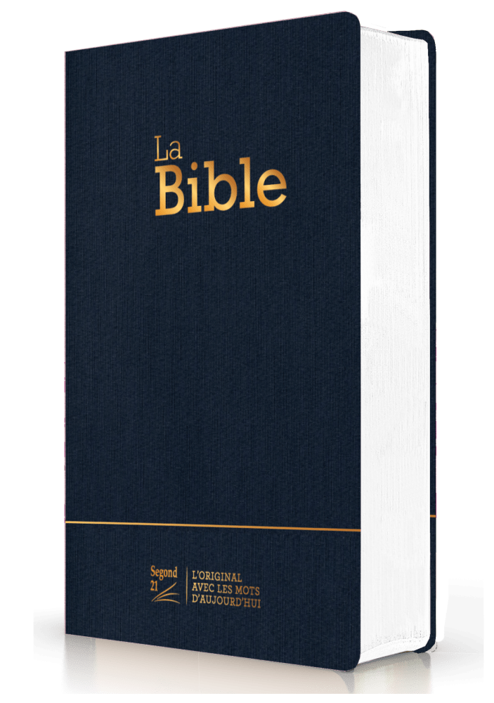 BIBLE SEGOND 21 COMPACTE "PREMIUM STYLE" SOUPLE TOILE ANTHRACITE