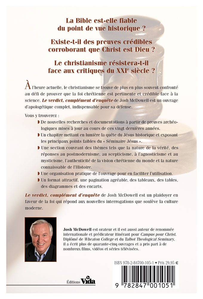 VERDICT (LE) COMPLEMENT D'ENQUETE (REF: 905)