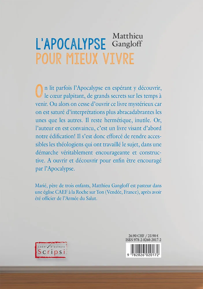 APOCALYPSE POUR VIVRE MIEUX (L')