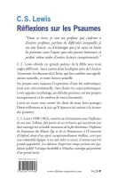 REFLEXIONS SUR LES PSAUMES NVELLE EDITION