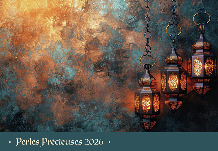 CALENDRIER CAEF PERLES PRECIEUSES - BLOC ET PLAQUE