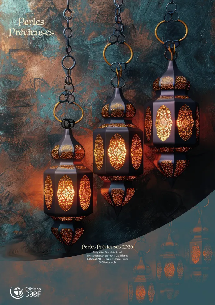 CALENDRIER CAEF PERLES PRECIEUSES - BLOC ET PLAQUE