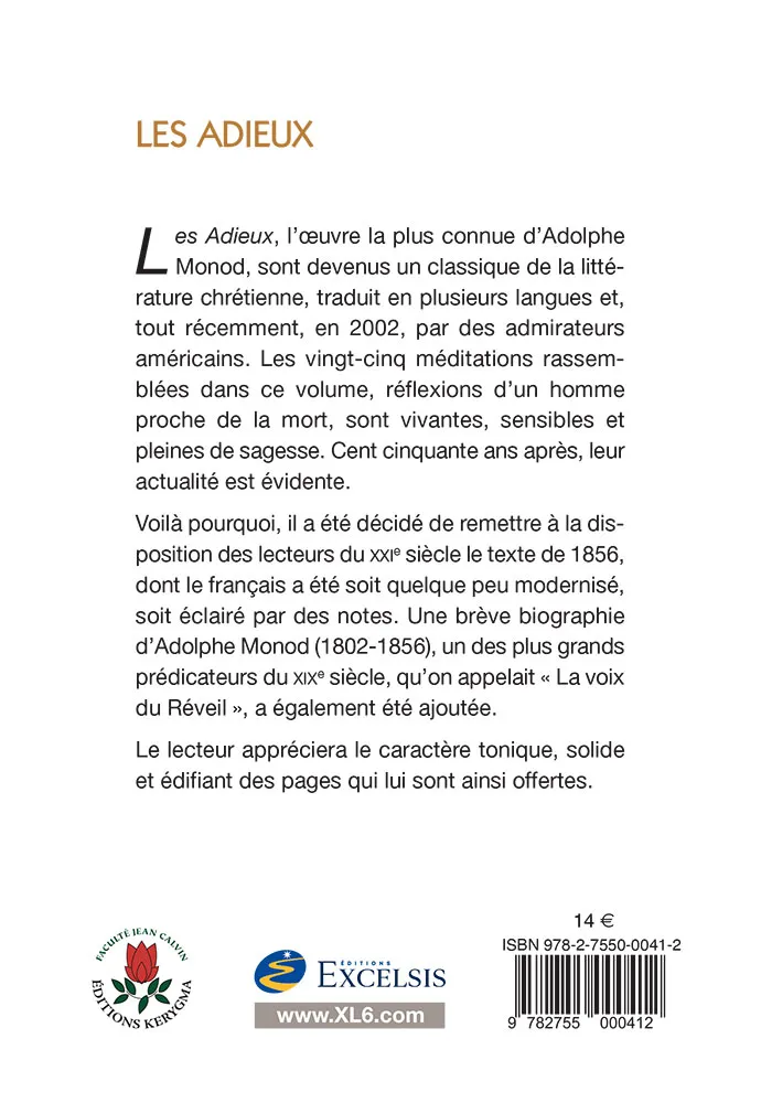 ADIEUX (LES)