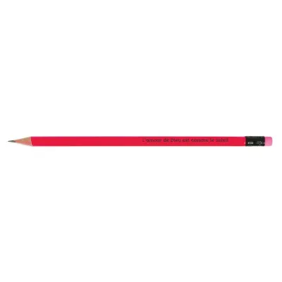 CRAYON DE PAPIER ROSE FLUO