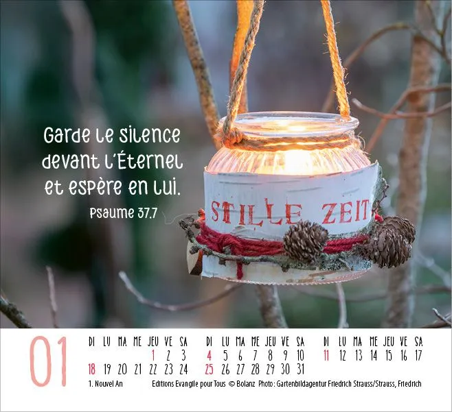 CALENDRIER EPT ART DE VIVRE