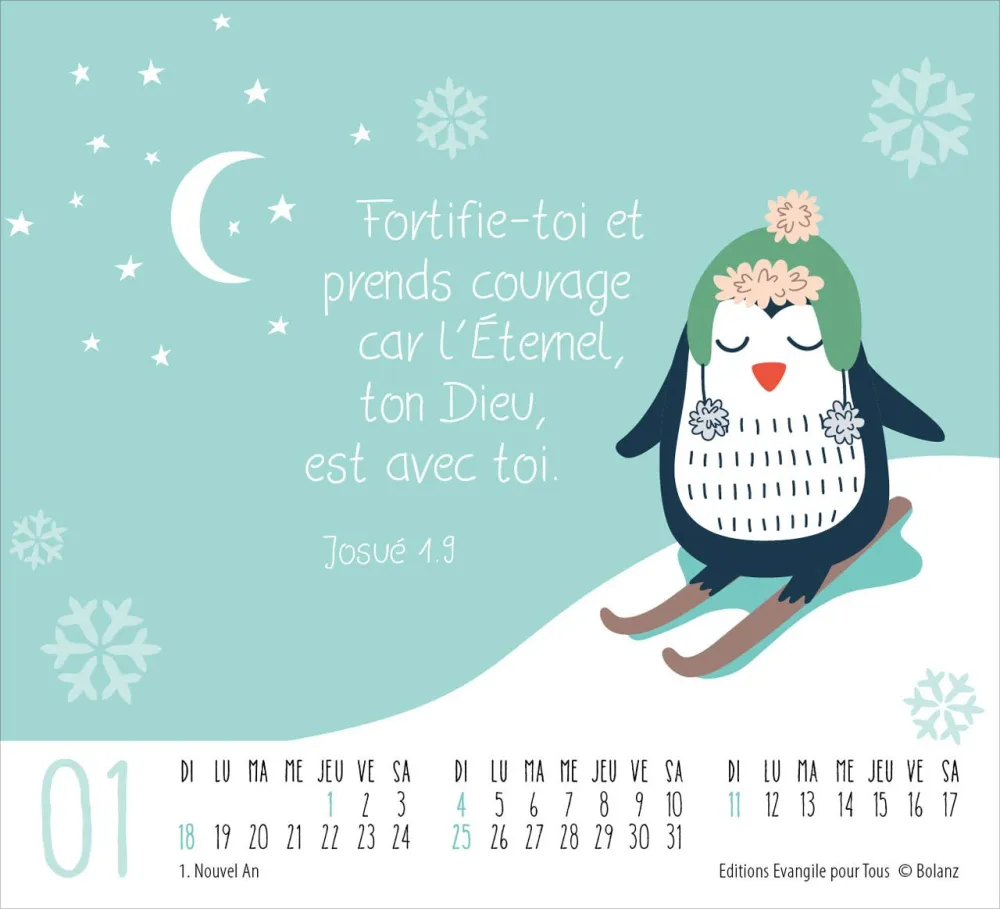 CALENDRIER EPT PETITS AMIS
