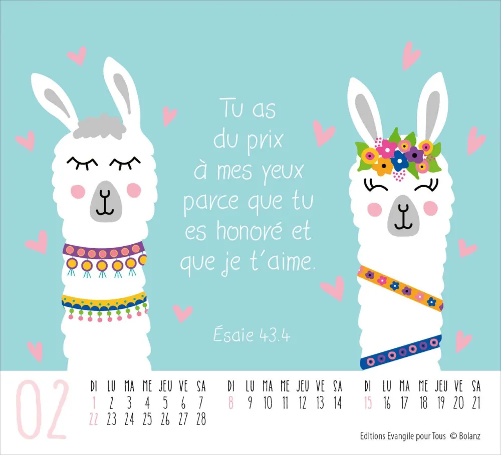 CALENDRIER EPT PETITS AMIS