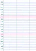 CALENDRIER EPT MULTIPLANNING - POUR LA FAMILLE, GROUPES...