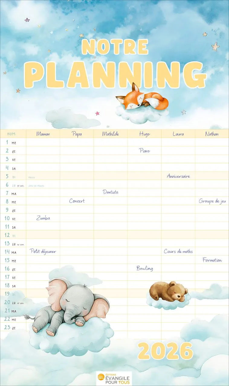 CALENDRIER EPT NOTRE PLANNING