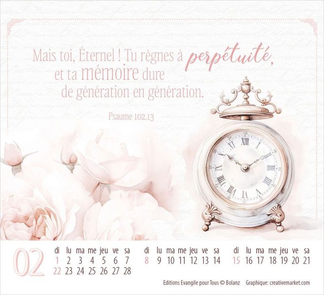 CALENDRIER EPT SPLENDEUR