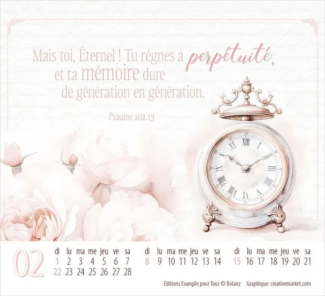 CALENDRIER EPT SPLENDEUR